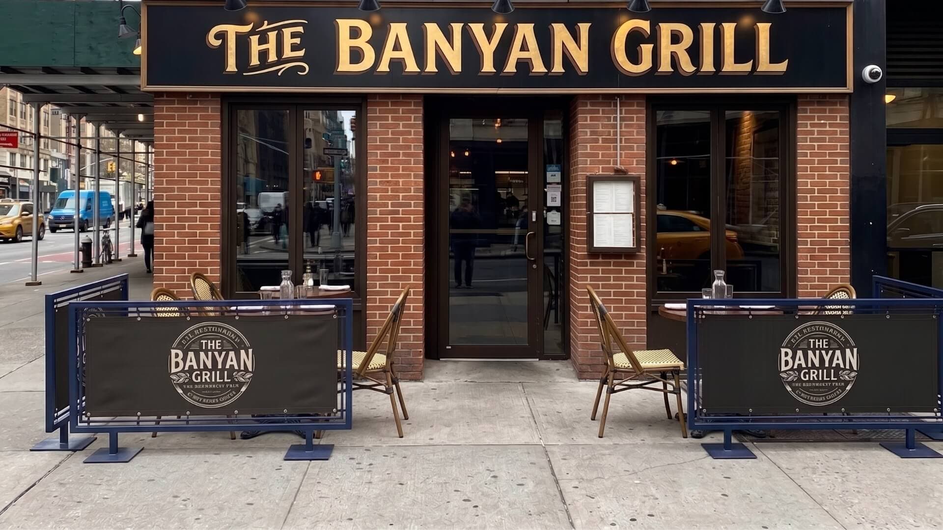 Williamsburg Outdoor Dining Welded Steel Barriers