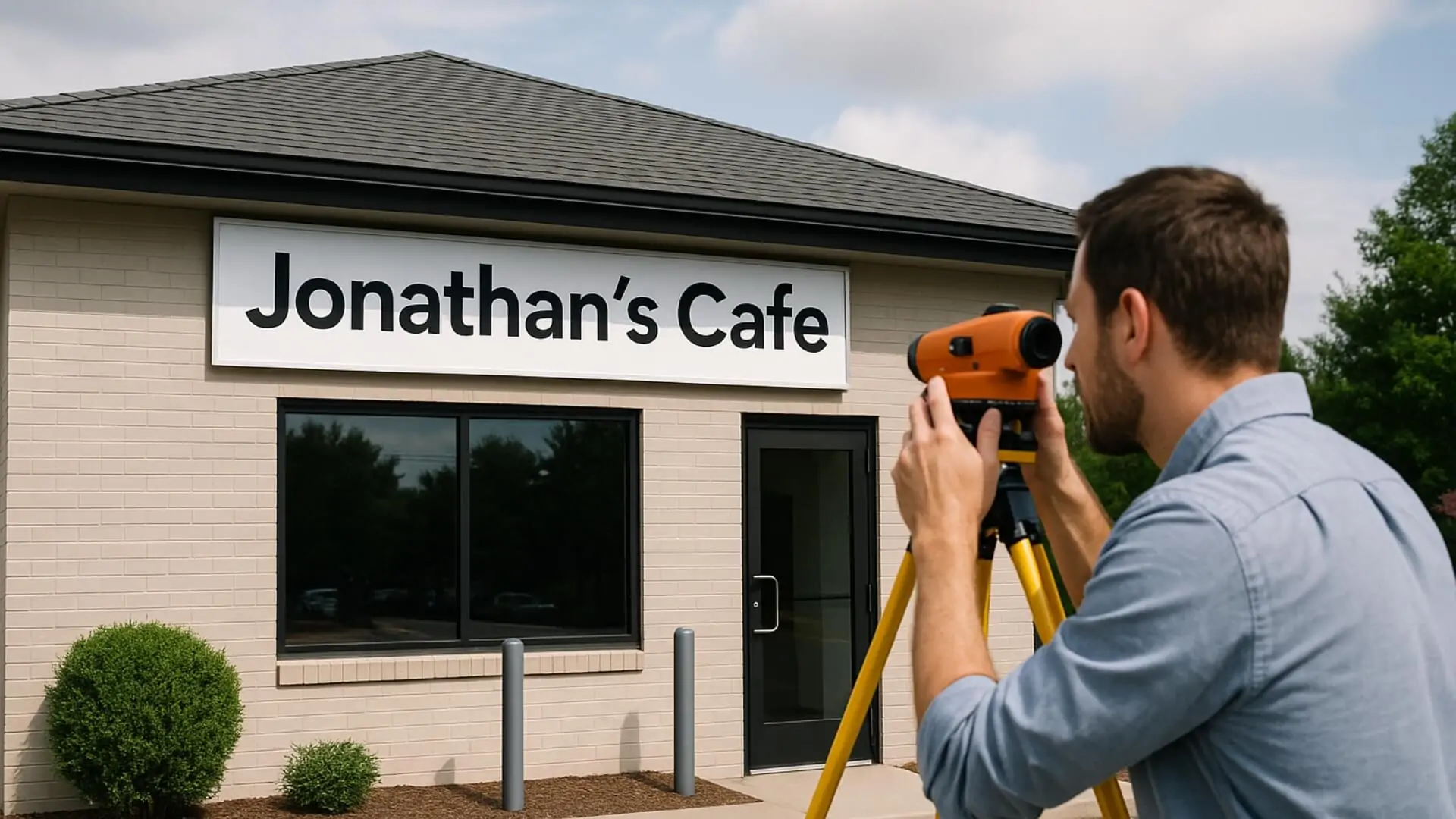 Sign project for Jonathan’s Cafe in NYC