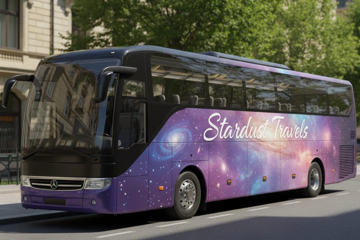 Tri-State Charter 45-Foot Luxury Coach Fleet Wraps